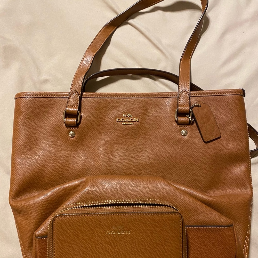 Matching Coach Shoulder Bag and Wallet BOUGHT AT OUTLET STORE.